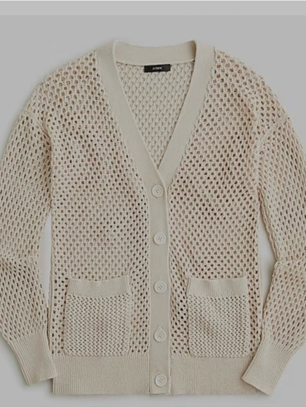 J. Crew Limited Edition Crocheted Sweater NWOT